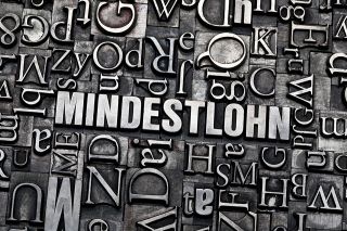 © Goss Vitalij - stock.adobe.com Foto: Druckzeichen Mindestlohn