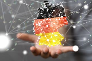 © vegefox.com - stock.adobe.com Foto: Kartenumriss von Deutschland